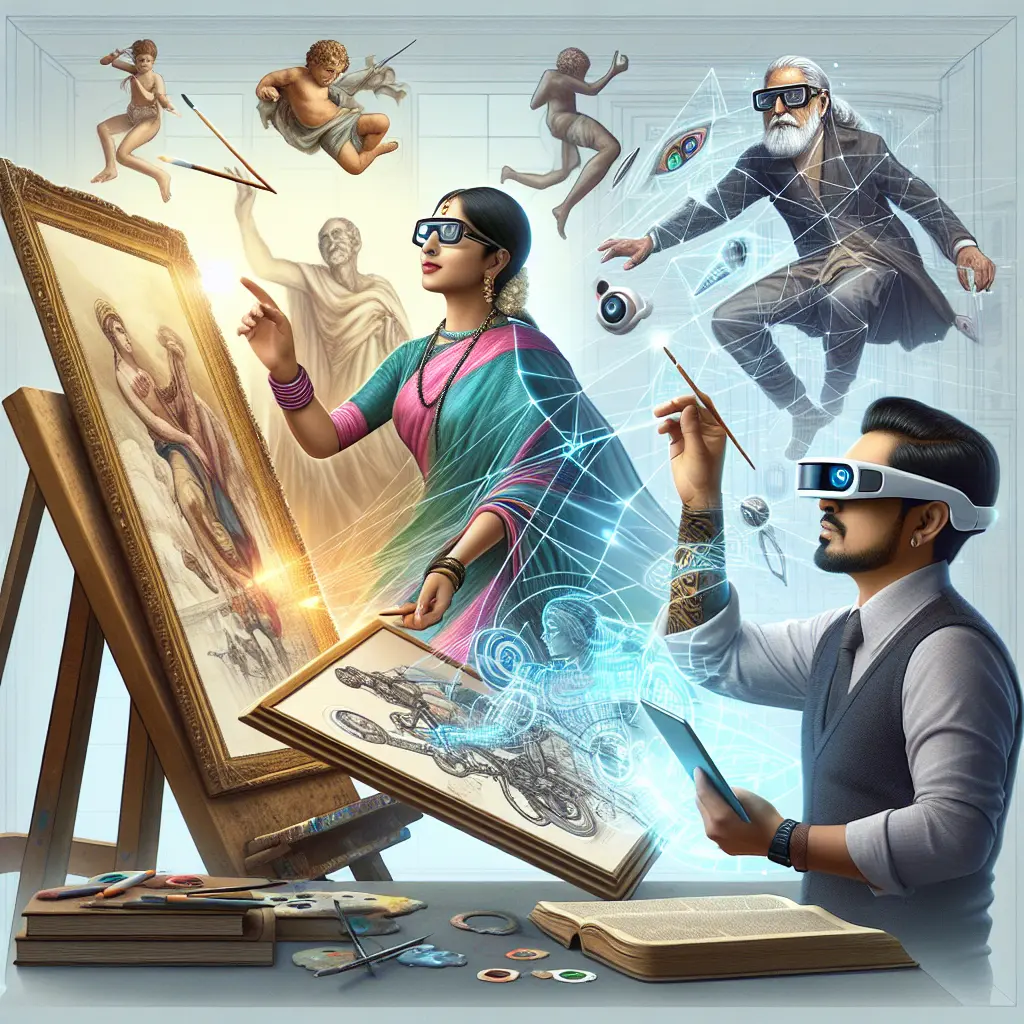 Augmented Reality and Its Impact on Traditional Art Forms